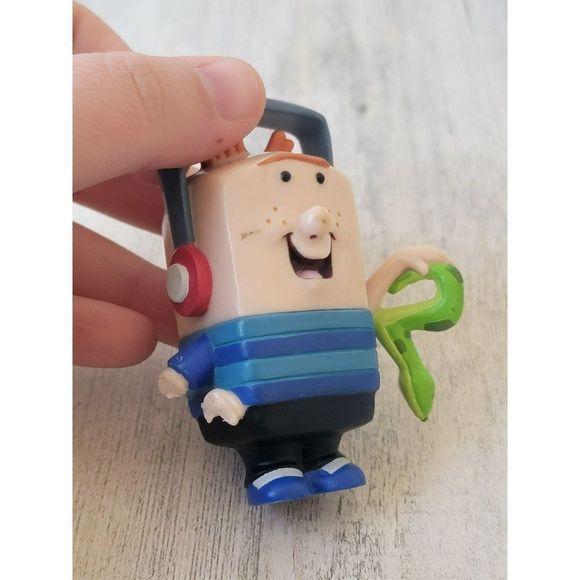 Disney AS IS headphone kid snake blue shirt toy figure - Picture 2 of 6